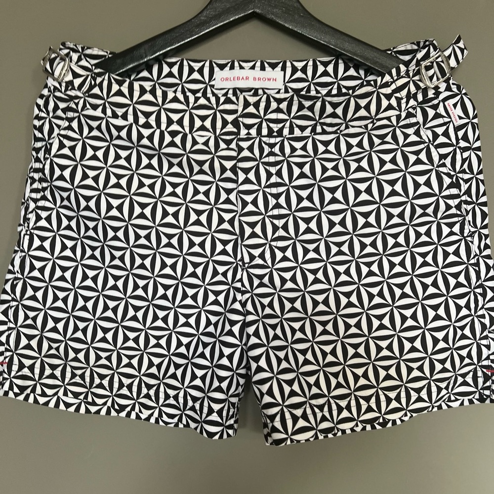 Orlebar Brown Men's Printed Setter Swim Trunk,  30